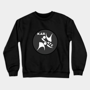 White KARATE Crewneck Sweatshirt